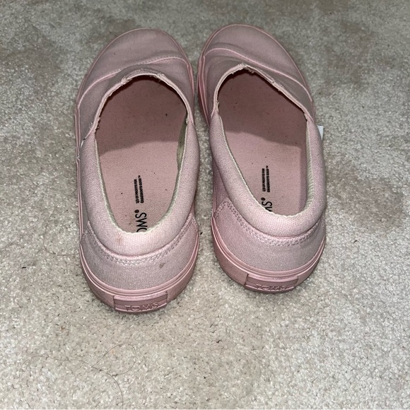 TOMS Womens Alpargata Fenix Slip On Sneakers Shoes Flats casual Pink 8.5 - Picture 4 of 6